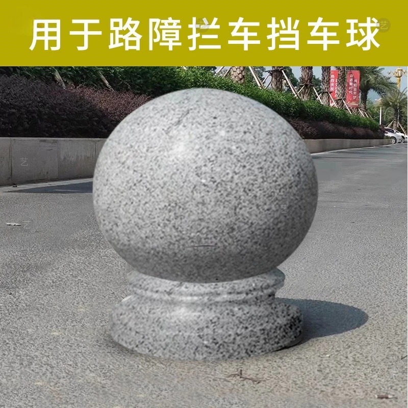 Cement ball mold Park square parking column Parking lot barricade Marble pier ball model