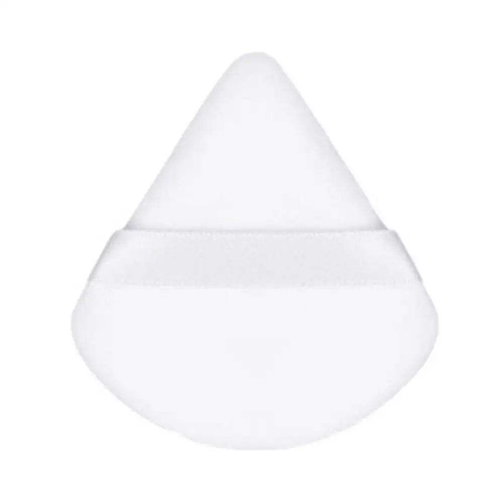 Esponja de terciopelo triangular para maquillaje, miniherramienta ligera para cara, lavable, 4 colores, cosméticos, H3T5, 1 unidad