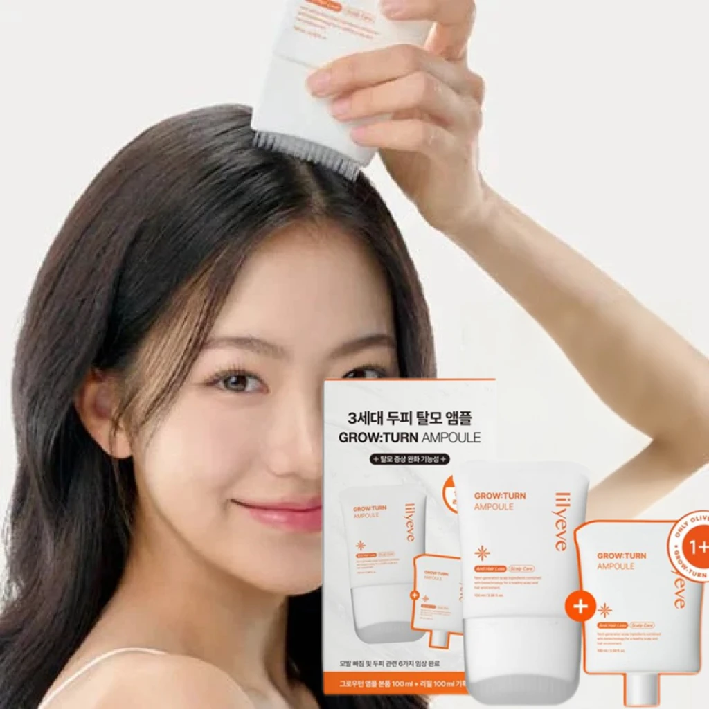 Hair Care Korean Brand - 100ml Koreanisches Lilyeve Grow:Turn Ampoule Scalp