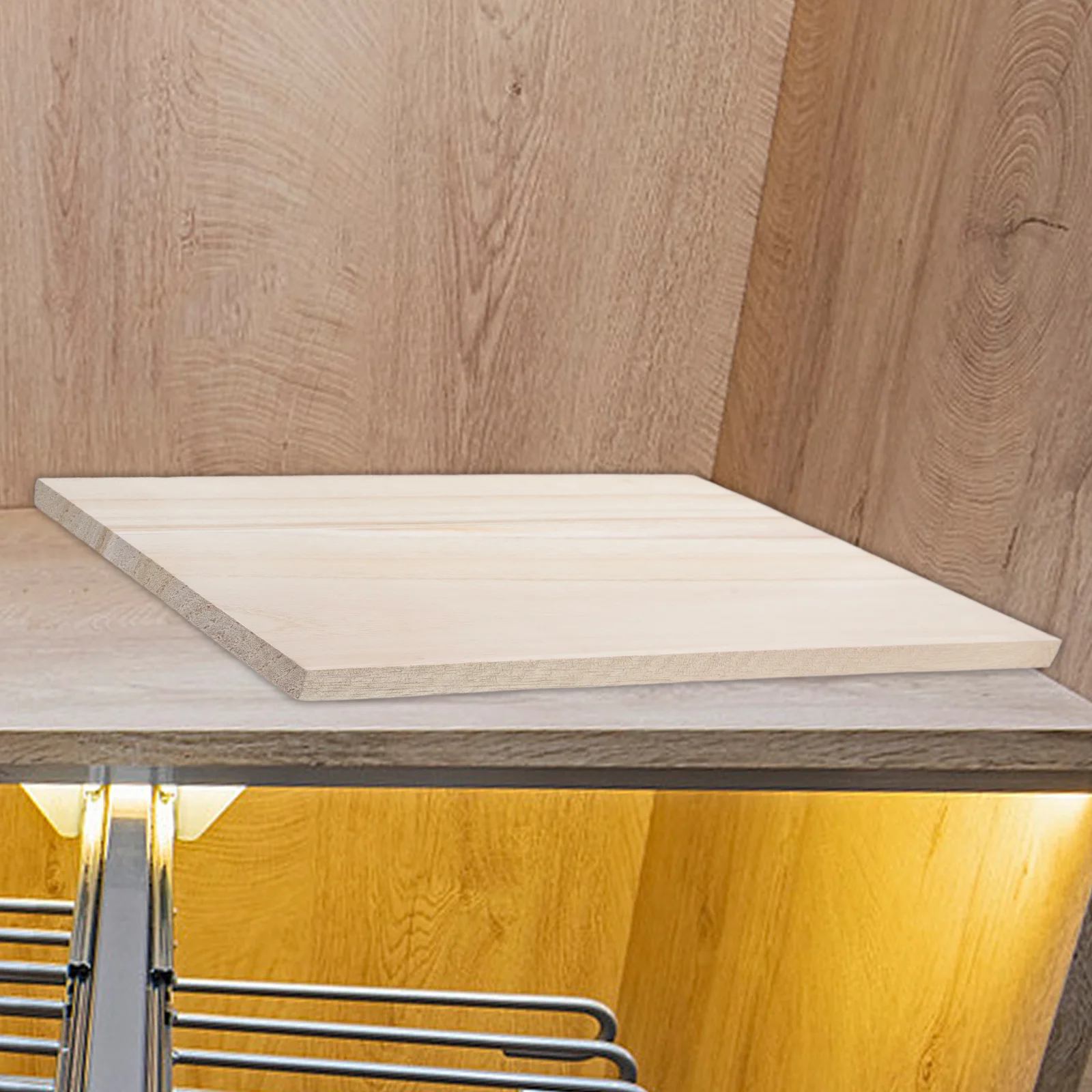 

Wooden Wall Shelf Modern Light Storage Board For Bedroom Kitchen Closet Wall Decor Rack Lightweight Wood Display Shelf Nordic