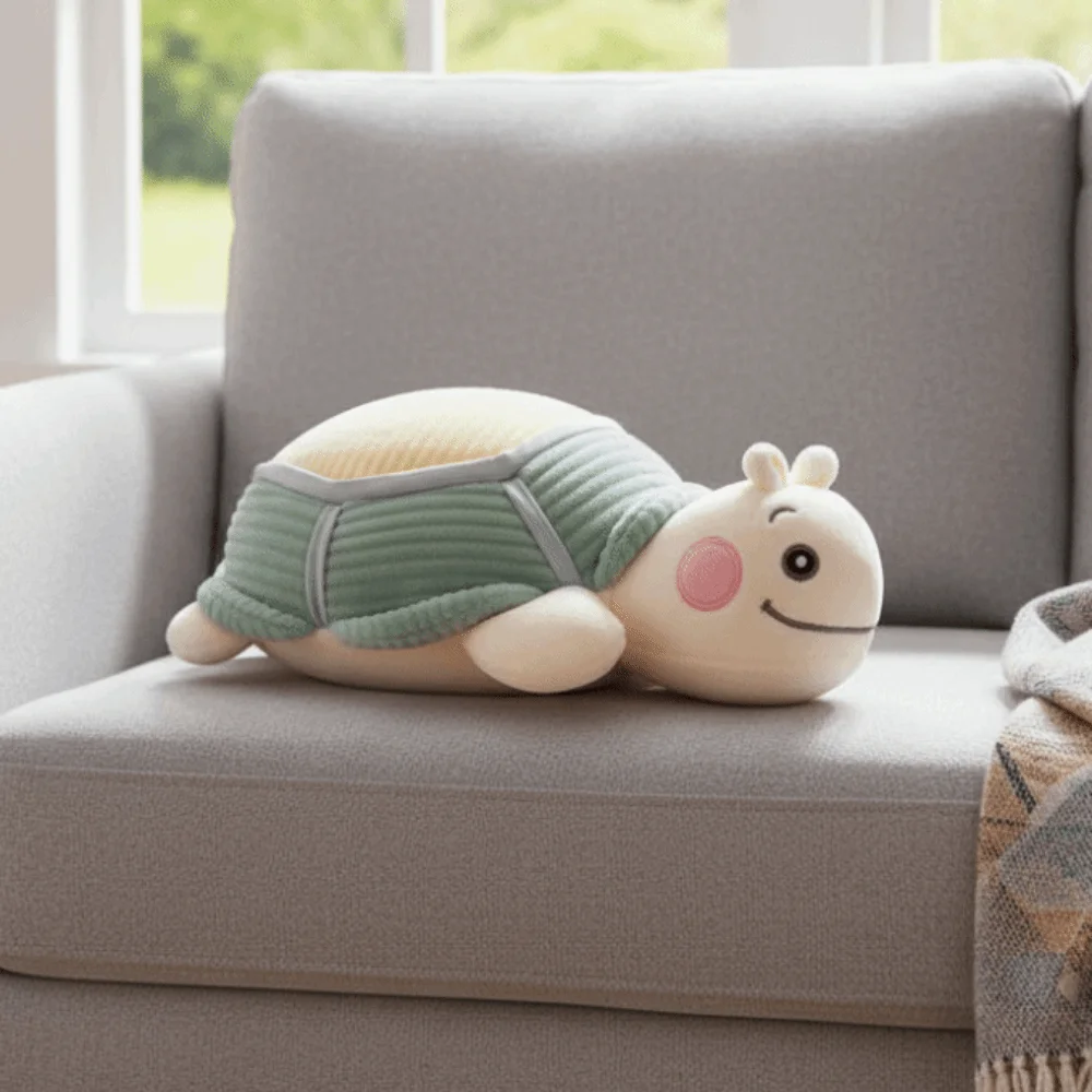 Ornamenti della serie Kawaii Collezione di tartarughe soffici Tartaruga morbida farcita Cartone animato 23 cm Tartaruga Animale Regalo per bambini