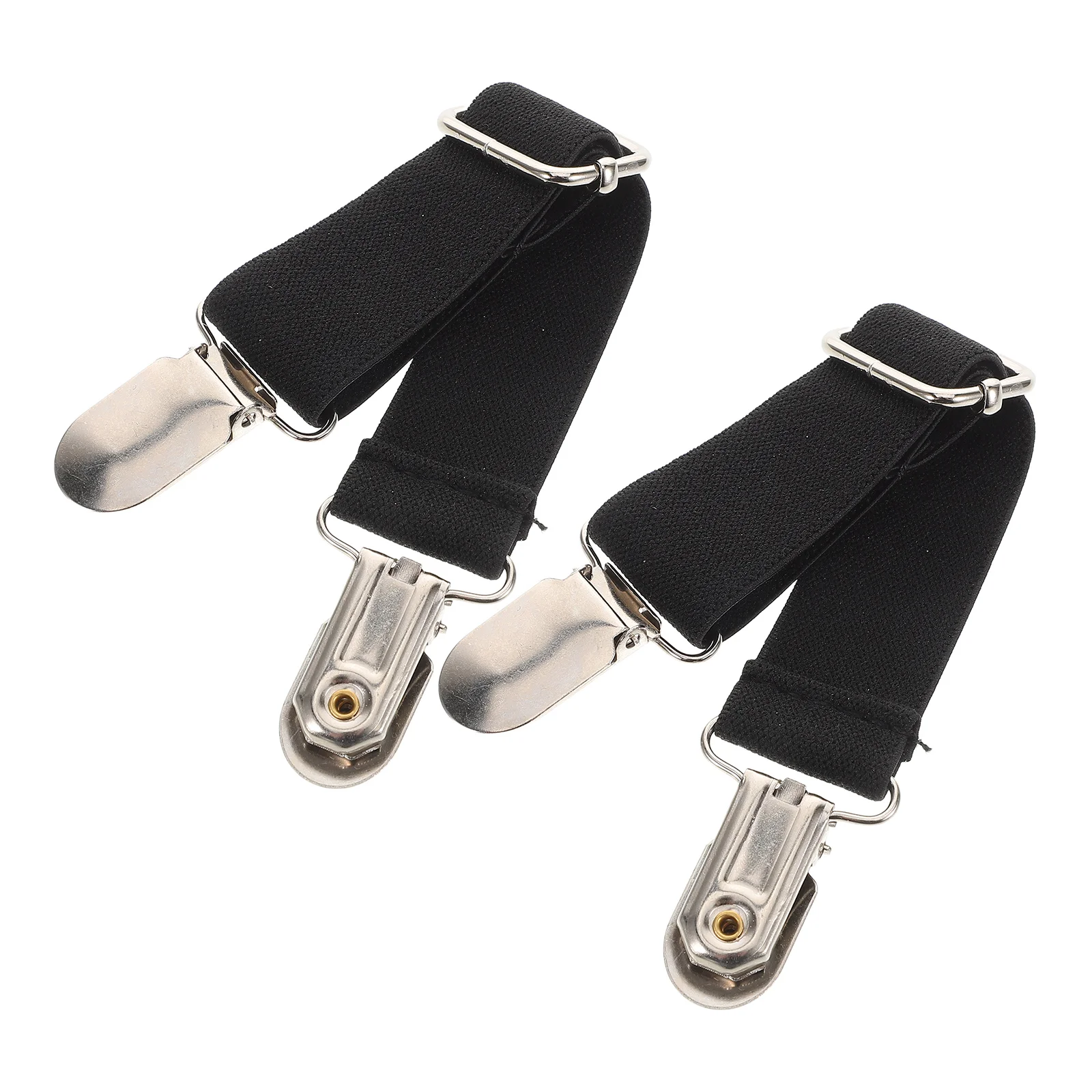 

Pants Leg Fixer Boot Straps for Trousers Motorcycle Jeans Adjustable Stirrups with Clip Women Outdoor