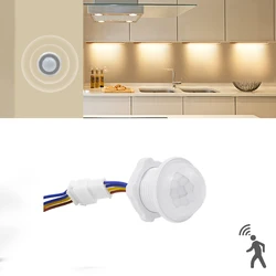 PIR Sensore di Movimento Interruttore Della Luce ON/OFF Automatico 110 V-220 V IR Rivelatore di Induzione A Infrarossi Per Ventilatore HA CONDOTTO LA Lampadina lampada fluorescente da soffitto