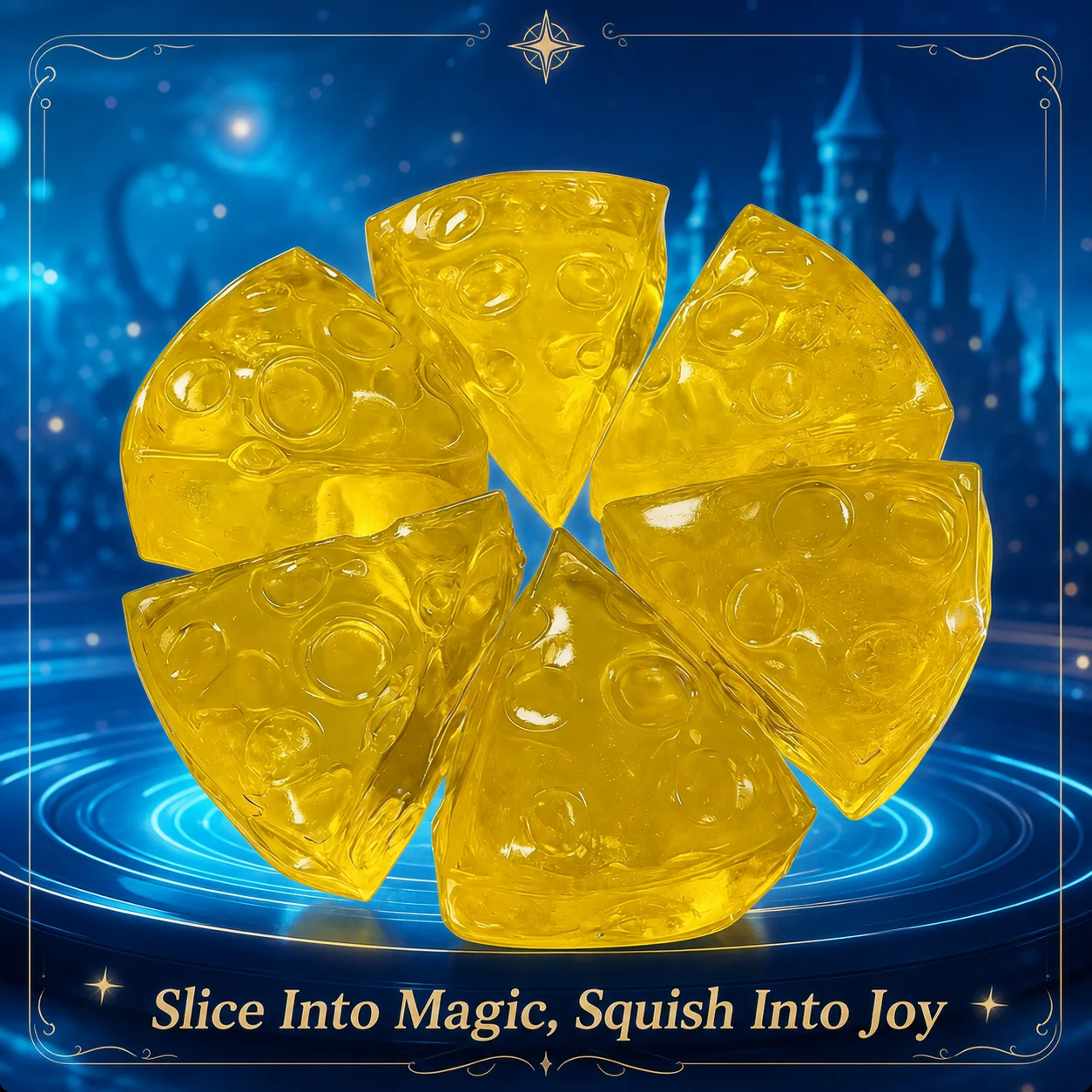 Transparent Squeeze Slow Rebound Honey Cheese Stress Relief Toy Decompression Desk Toy Fidgets Toys Squishy Game Gi