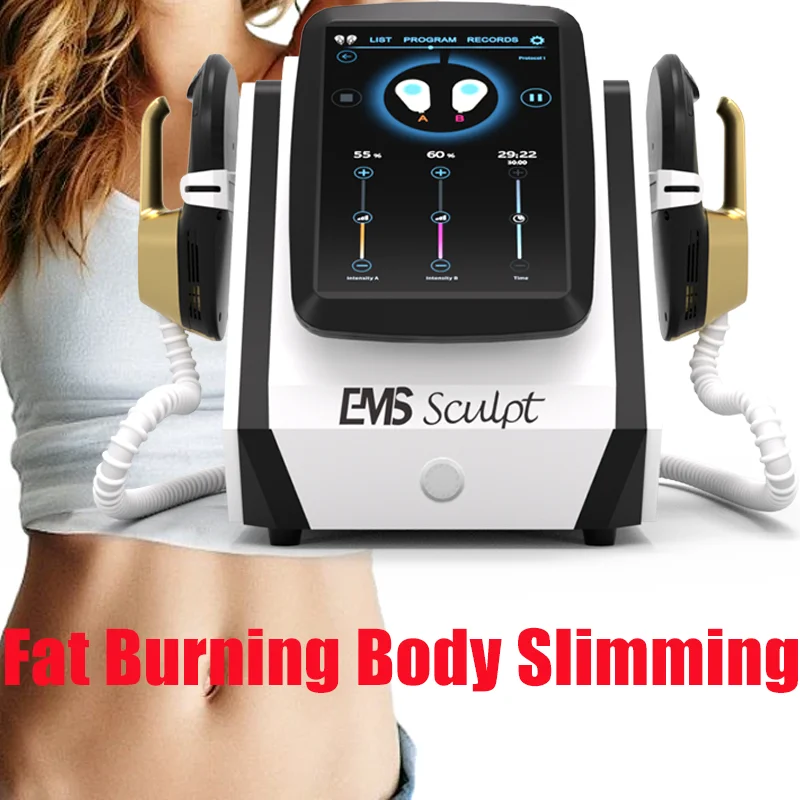 New Ems Muscle Electromagnetic Muscle Stimulator Shaping WeightLoss Butt Lift Fat Burning Slimming Machine