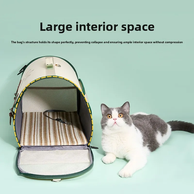 

Multifunctional outdoor pet nest, portable single-shoulder portable double-shoulder large-capacity pet backpack