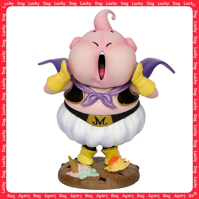 

Anime Dragon Ball Z Cute Cake Majin Buu Figure Doll Lose Weight Buu Action Figure Collection Car Decoration Model Toys Birthday
