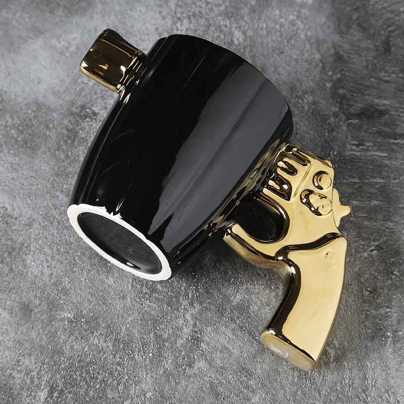ceramic gun mug cup pistol gun handle mug cup sheriff mug - AliExpress 15