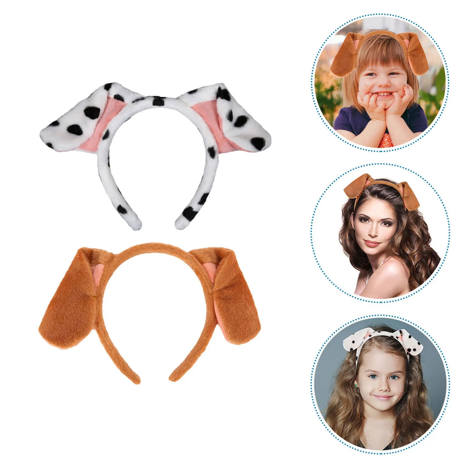 

Puppy Dog Headpiece Headband Hair Bands Animal Costume Ornament Headbands