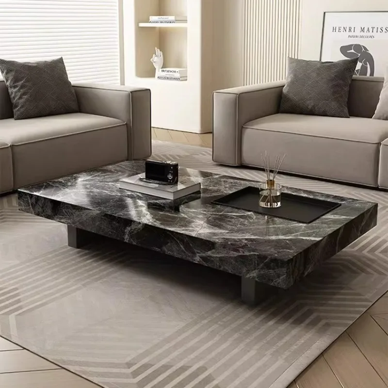 Rectangular Ornaments Salontafel Coffee Table Hotel Side Minimalist Coffee Table Salon Luxe Italian Storage Home Furniture