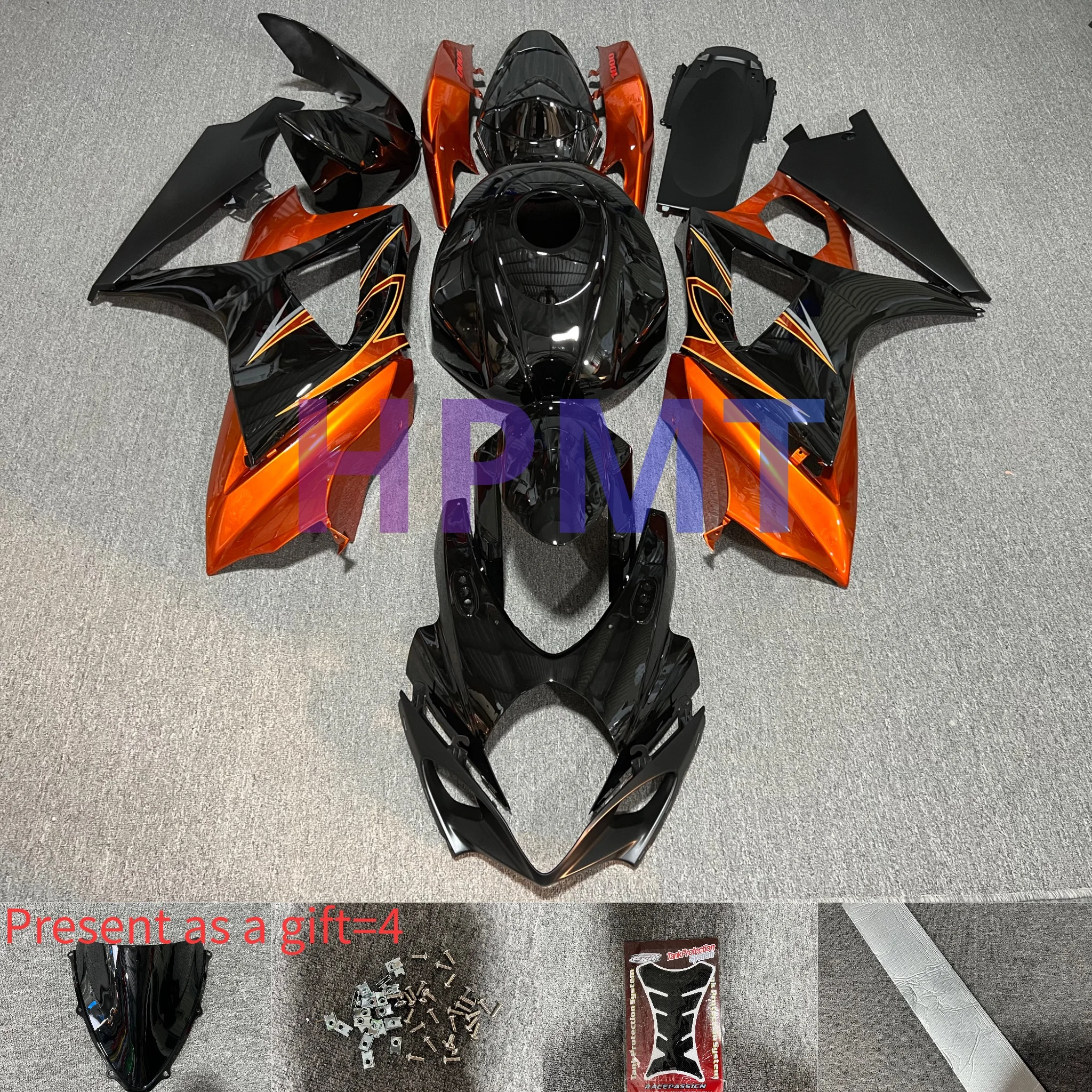 

New ABS Fairings Kit Fit For Suzuki GSX-R1000 K7 2007-2008 GSXR1000 2007 2008 bodywork full fairing