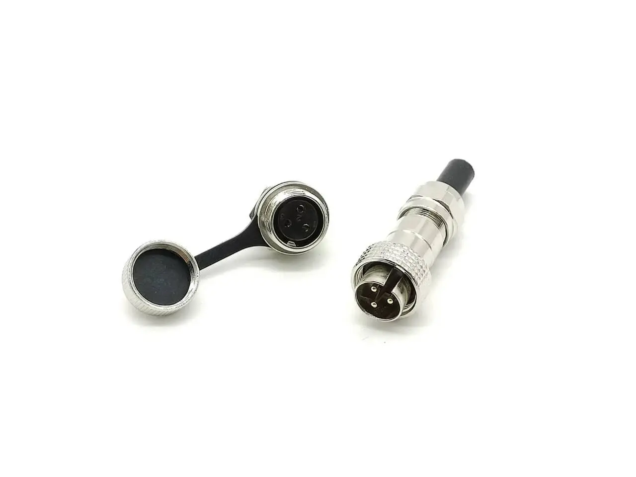 Aviation Connector GX16 3 Pin IP67 Waterproof Male and Female Reverse Pair 16mm Circular Solder Cable Connector Plug