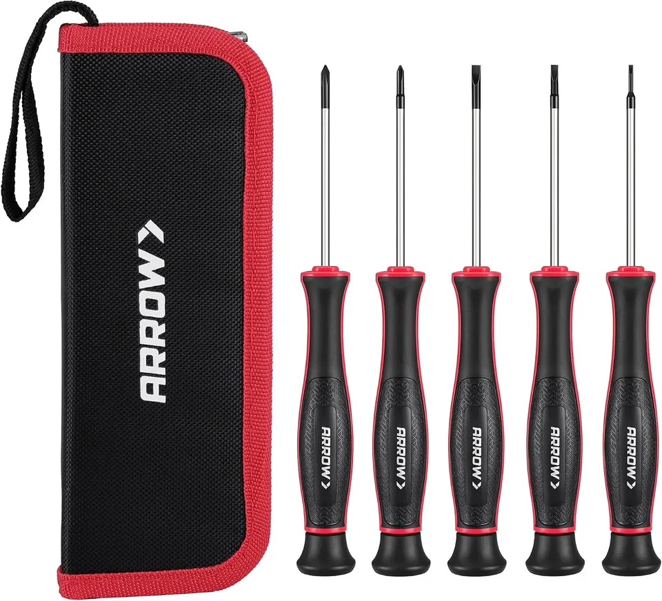 5 Piece Precision Magnetic Screwdriver Set