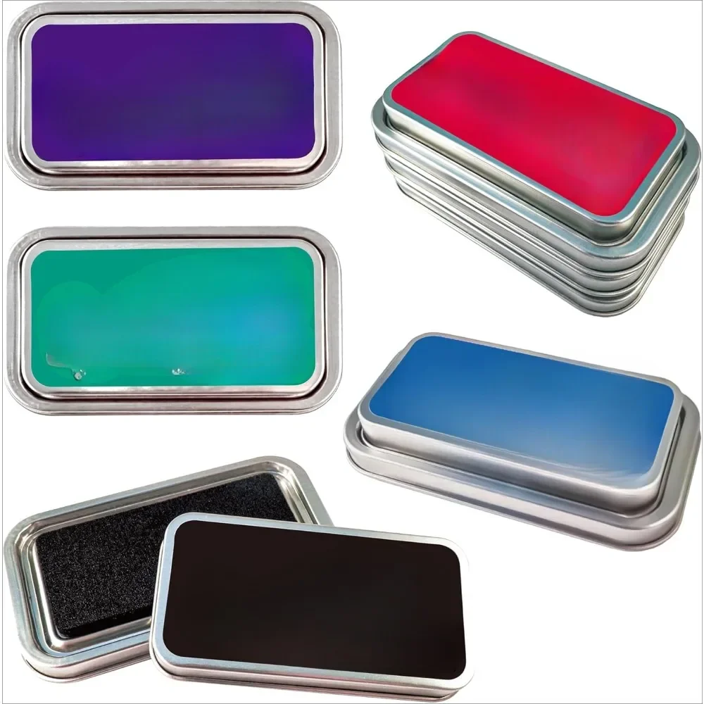 

Rubber Stamp Ink Pad - permanent waterproof, scrapbooking supplies, Christmas ink pad, non-toxic
