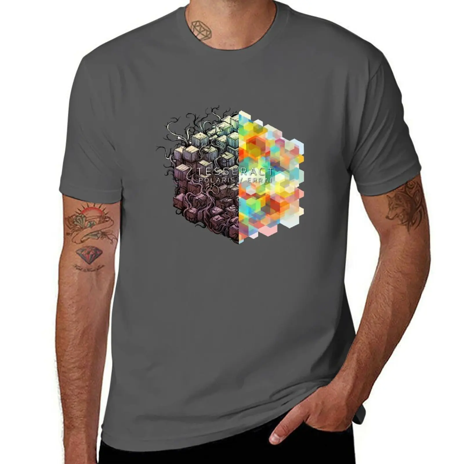 

tesseract polari T-Shirt Christmas Casual Tee Shirt