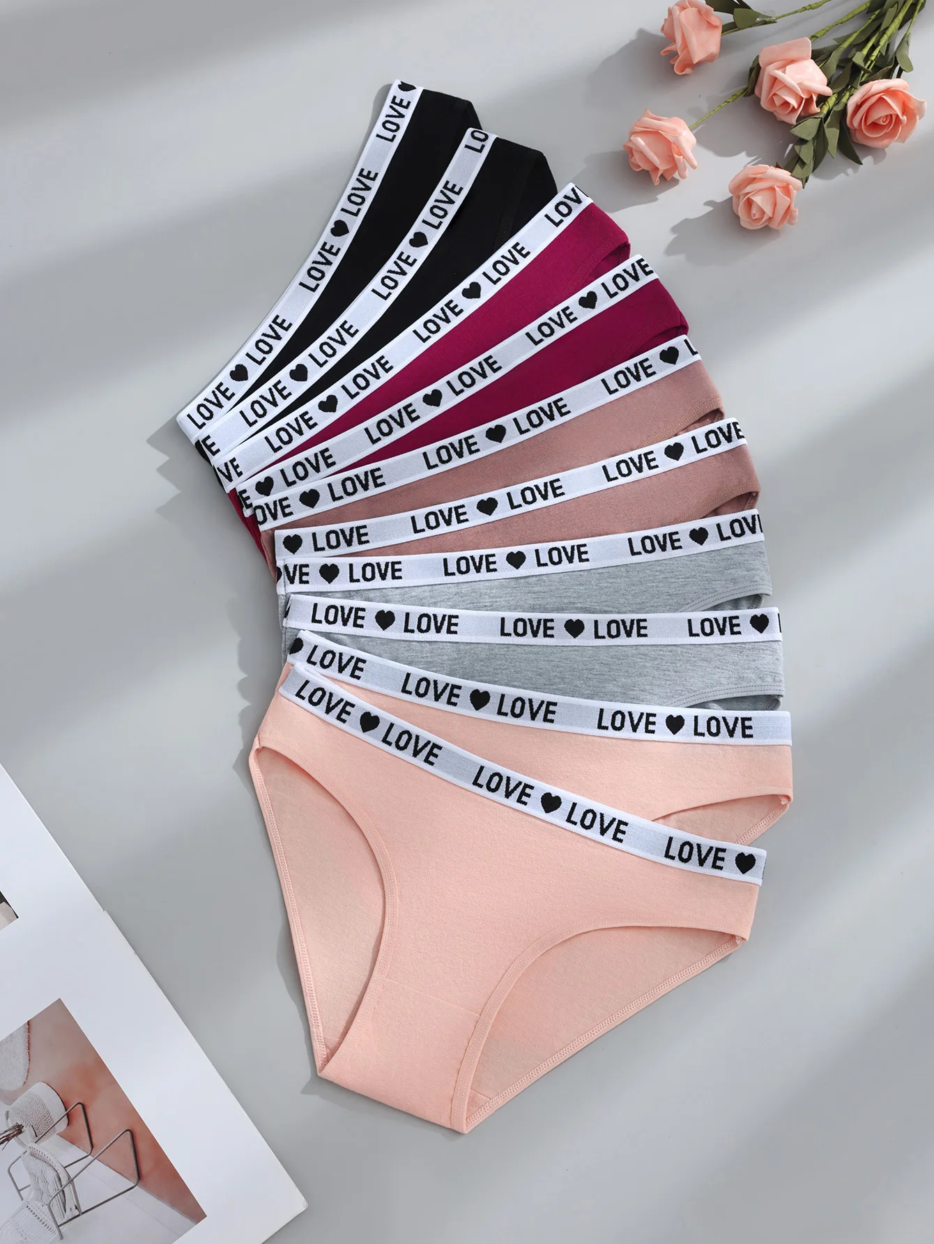 

10 шт. женские хлопковые трусики с низкой талией, сексуальное дышащее бесшовное нижнее белье, мягкие удобные трусы, повседневные трусы XS-XL