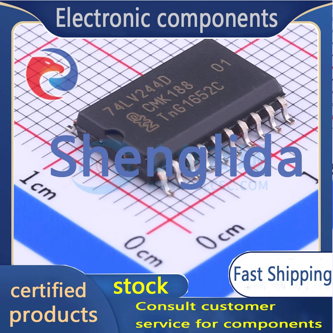 74LV244D, 118 package SOIC-20_200mil buffer/driver brand new stock 1PCS