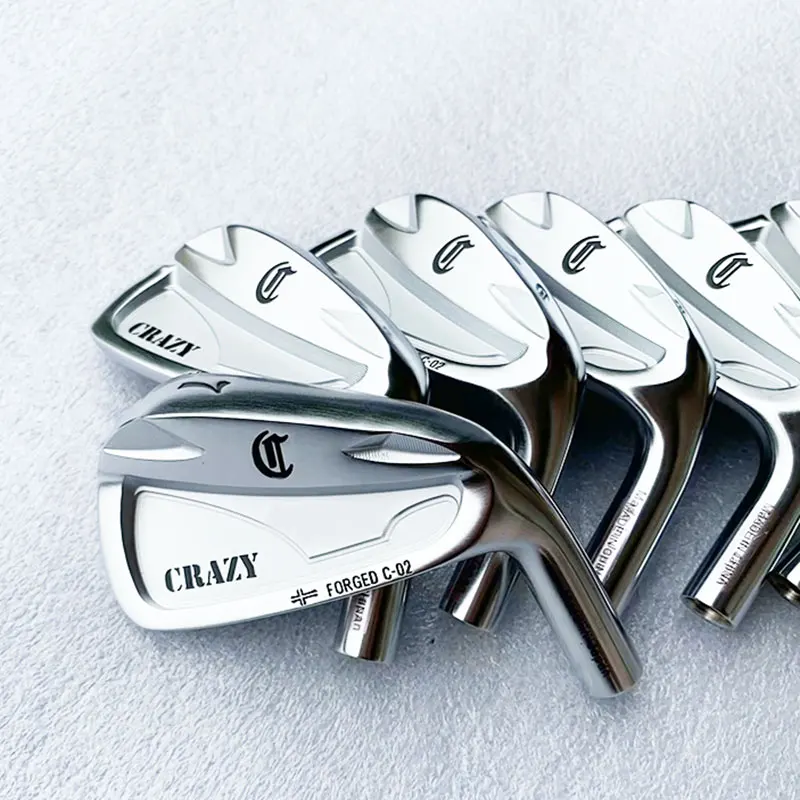 Golf Clubs Forged Golf Irons Set Carbon Steel Golf Heads #4-#P (7pcs )