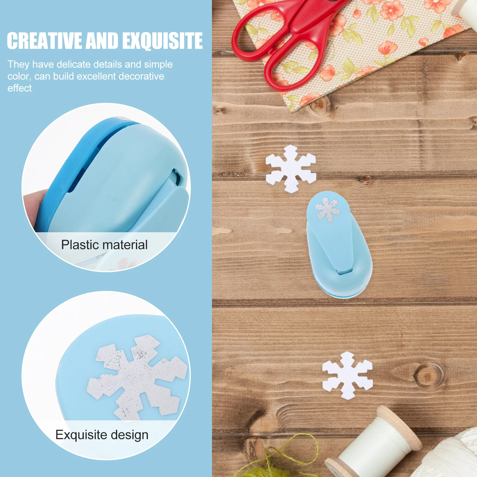 

DIY Paper Punch Manual Hole Puncher Scrapbook Craft Handmade Puncher Card Making Scrapbooking DIY Punch Tool Portable