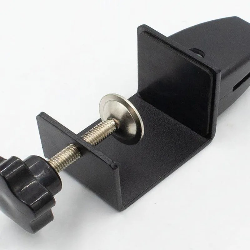 1PCS Aluminum Alloy Screen Clip Adjustable Desktop Movable Clip Glass Fixed Wooden Board Office Desk