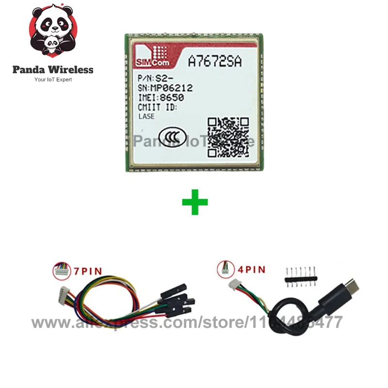 SIMcom A7672SA-LASE CAT1 carte centrale prise en charge des données + voix 4G LTE Module Cat 1 4G Modem pour l'amérique du sud brésil