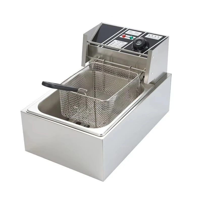 

Commercial-grade electric fryers are suitable for busy kitchens