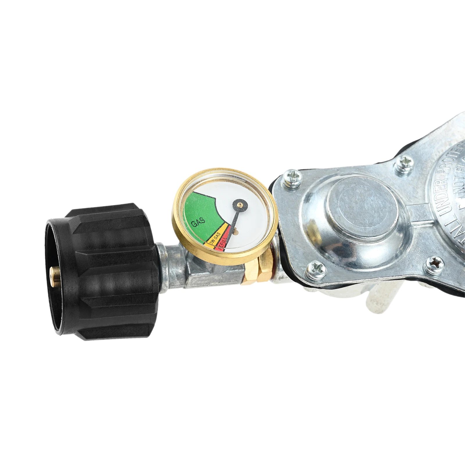 

Усовершенствованный двухступенчатый регулятор давления пропана с внешним манометром и 5-футовым шлангом | Соединитель QCC (тип 1) и 3/8-дюймовый гибкий фланцевый соединитель с внутренней резьбой