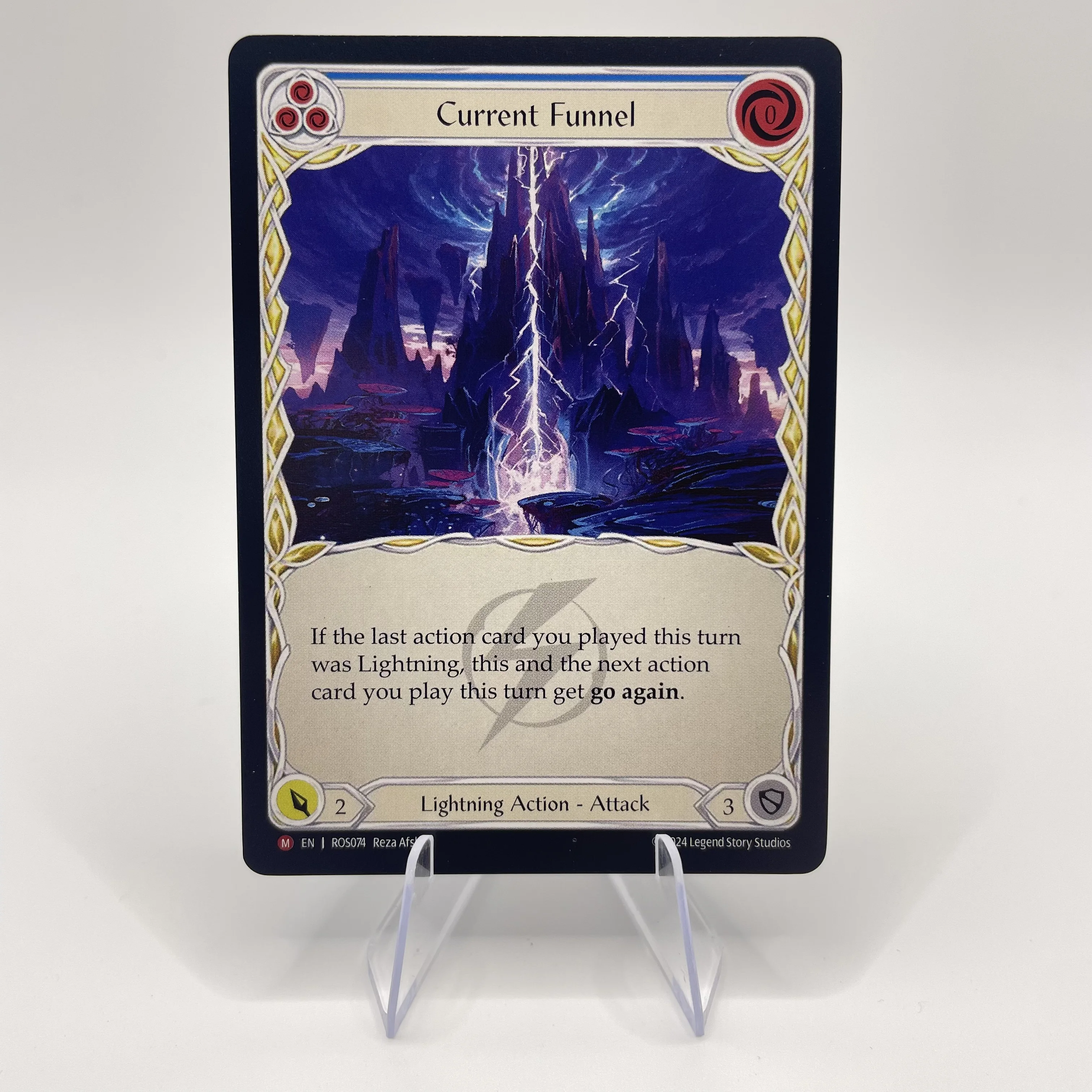 Flesh and Blood Attack Blade Flurry Proxy Cards
