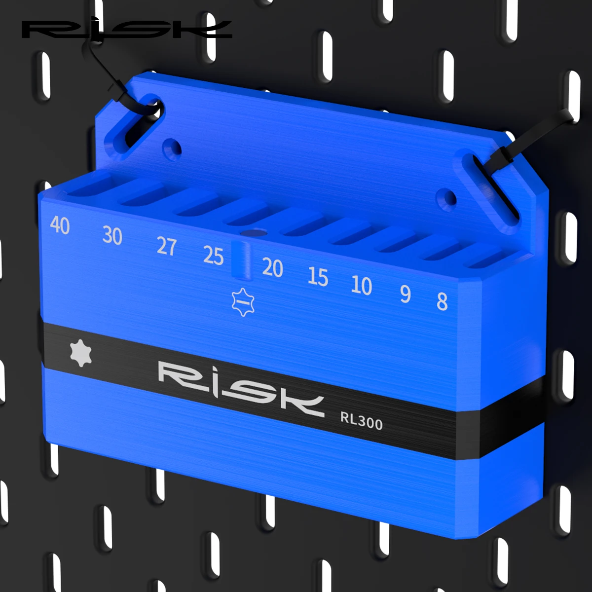 

RISK Bike Bicycle Long Hex/Torx Wrench Wall-mounted Storage Rack for Wera 950/967 Series RL299/RL300