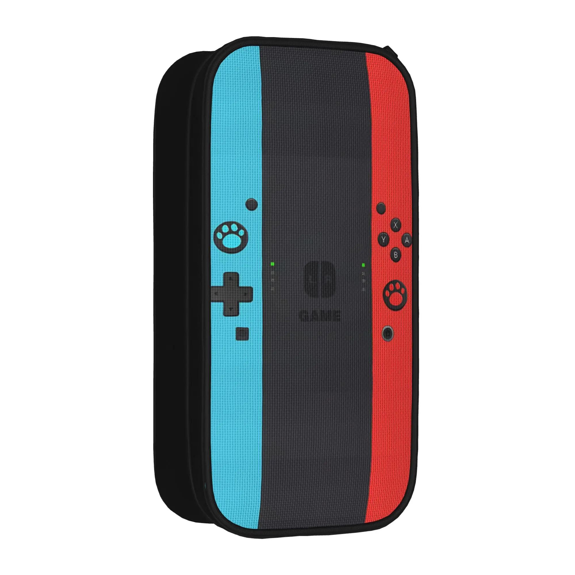 Creative Games Console Handheld Gamer Pencil Case Controller Pencilcases Pen Student Large Storage Bags School Zipper Stationery