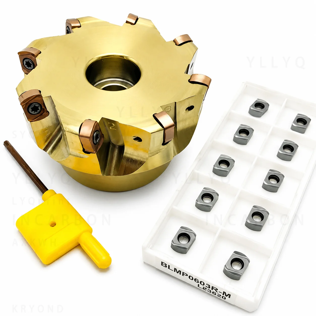 TEBL BLMP0603R Milling Cutter Head TFMBL Fast Feed CNC Milling Tool Carbide Inserts Hard Alloy Blade Machining Cutter