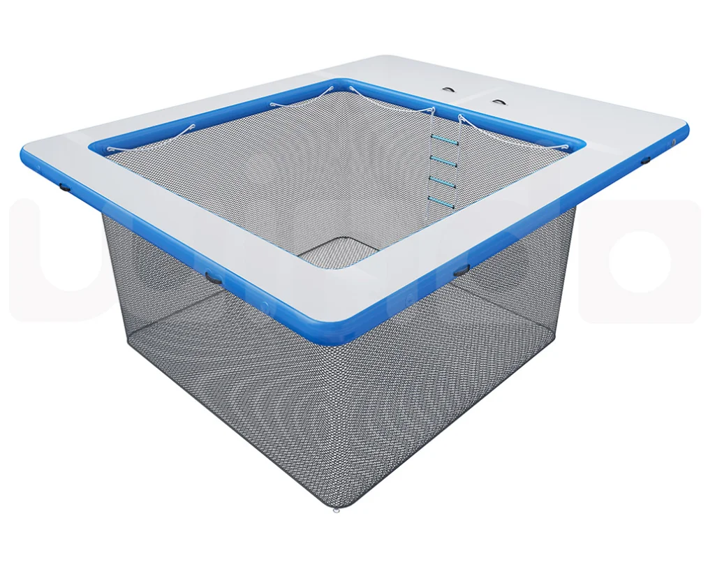 

5m 6m Teak Drop Stitch Eva Pad Mat Inflatable Water Yacht Dock Floating Fishing Sea Platform