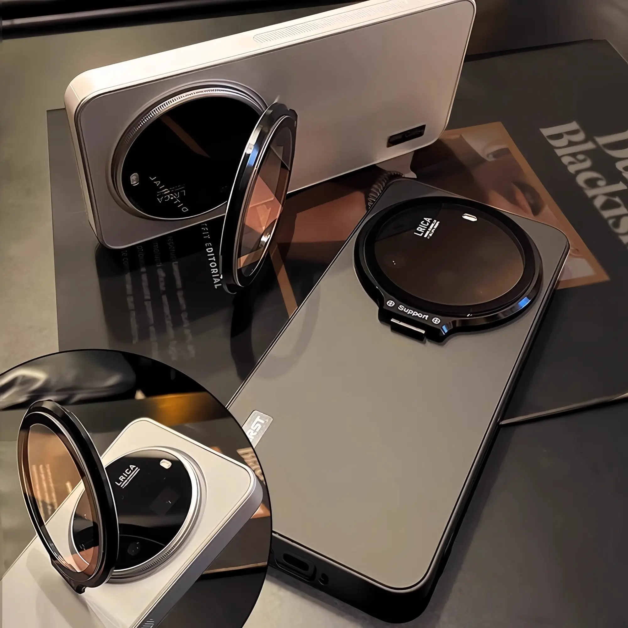Etui Xiaomi 17 15 Ultra Nowe Ultracienkie Matowe Pełne Etui Ochronne z Uchwytem na Obiektyw Odporne na Upadki do XiaoMi 17 Ultra Wstrząsoodporne Funda — zdjęcie produktu 6