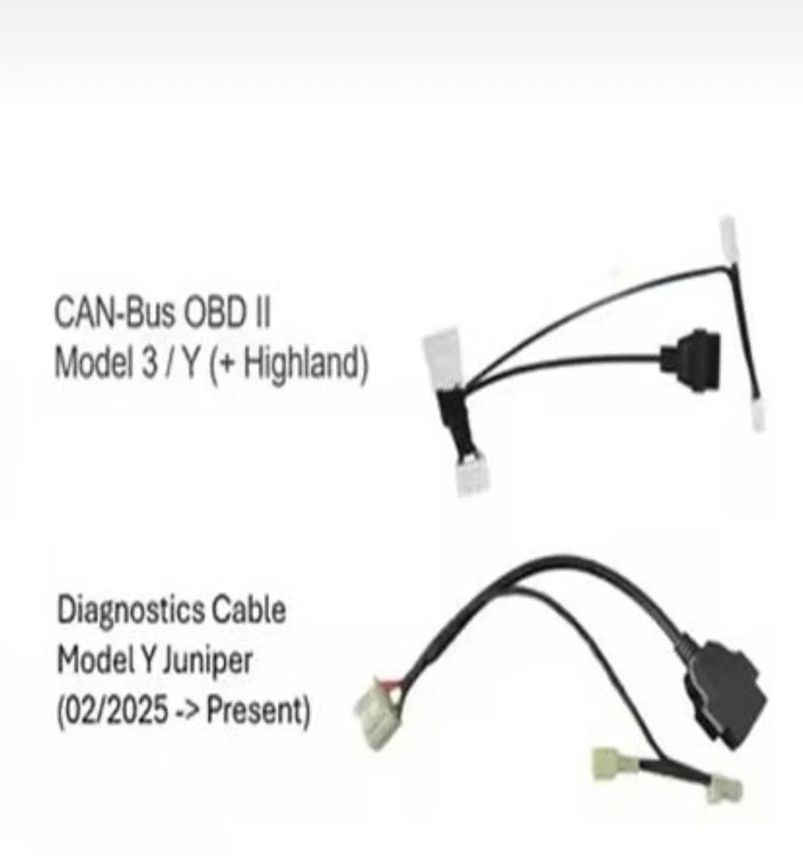 テスラ-モデル3-y-ハイランド-モデルy-ジュニパー-canバス配線ハーネス用-obd診断アダプターケーブル交換品（卸売）