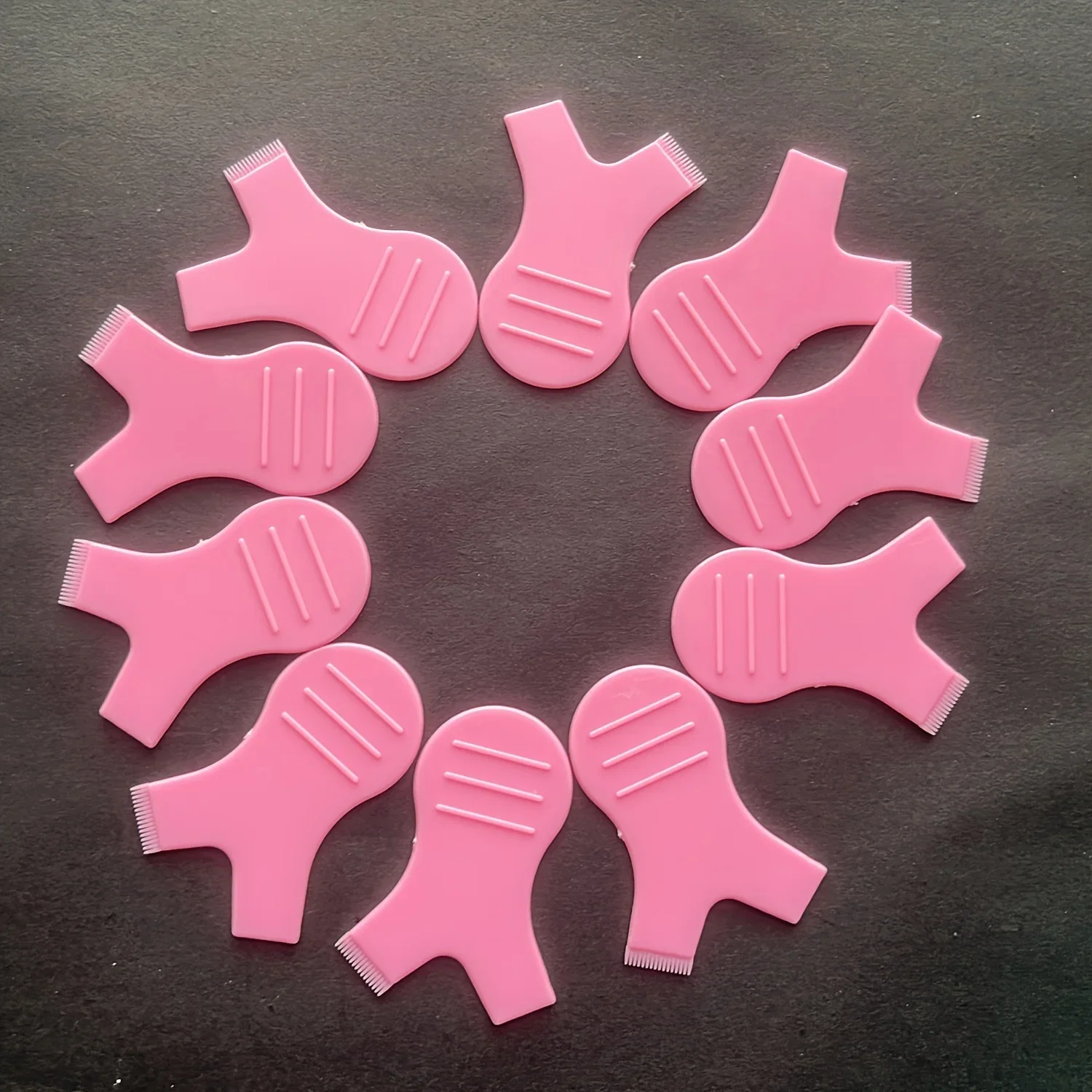 10/sac outil de levage de cils en forme de Y, brosse, peigne réutilisable, greffe de cils, permanente d'extension de cils, produit d'extension de cils,