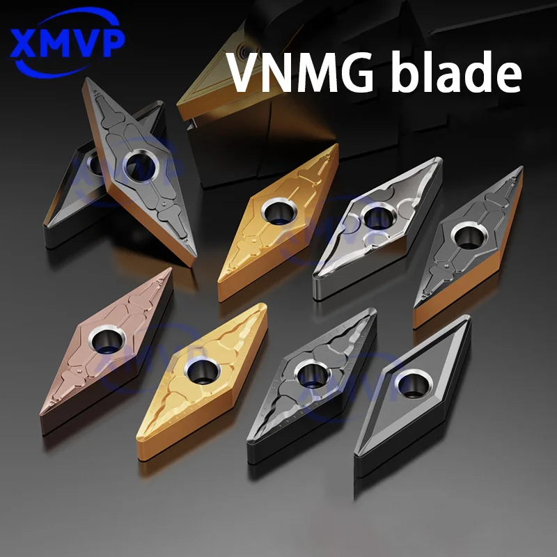

CNC lathe blade, lathe tool, outer circle, inner hole steel part, tool head VNMG160404 diamond-shaped machine clamp pointed tool