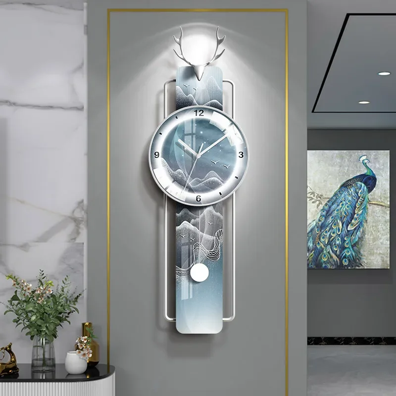 Design Luxury Wall Clock Office Kawaii Aesthetic House Items Art Wall Clock Living Room Nordic Modern Reloj Pared Home Decor