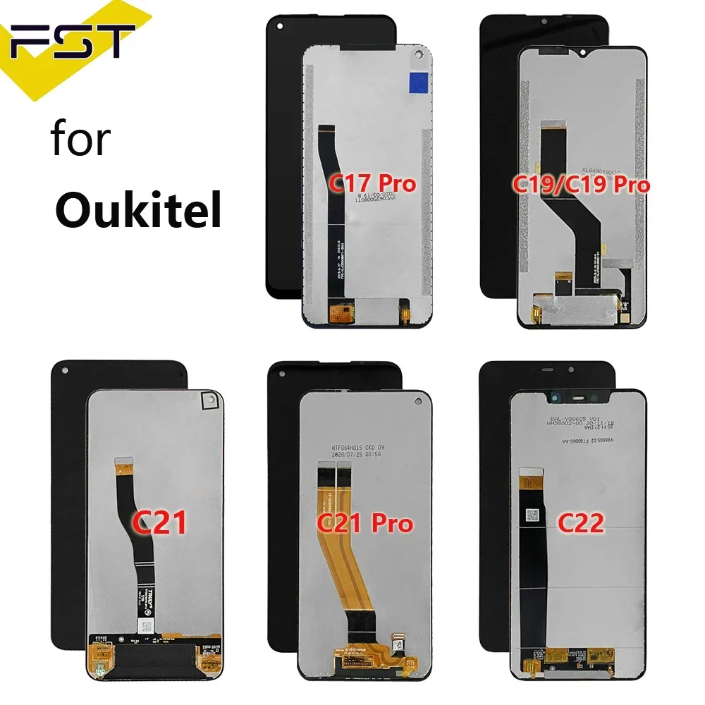 

For OUKITEL C21 Pro LCD Display Touch Screen Digitizer For Oukitel C17 Pro LCD C22 C23 Pro C25 C32 C19 Pro C33 C35 C36 Display