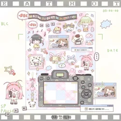 Camera memory sticker cute cartoon