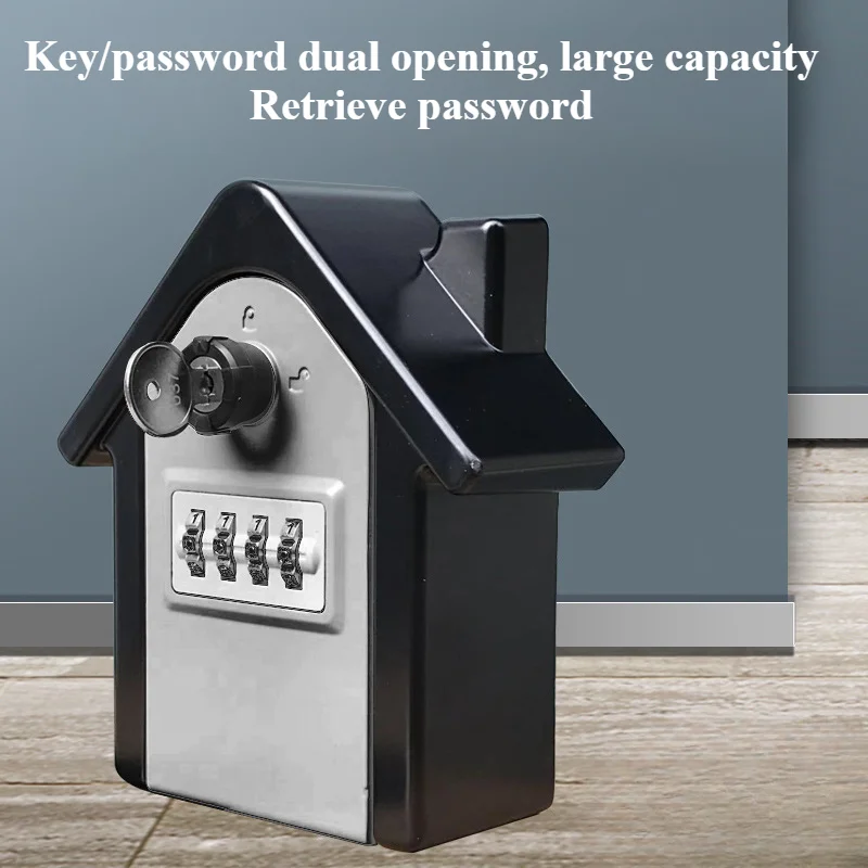 

Decoration Home Construction Site Double Key Password Box Storage Lock