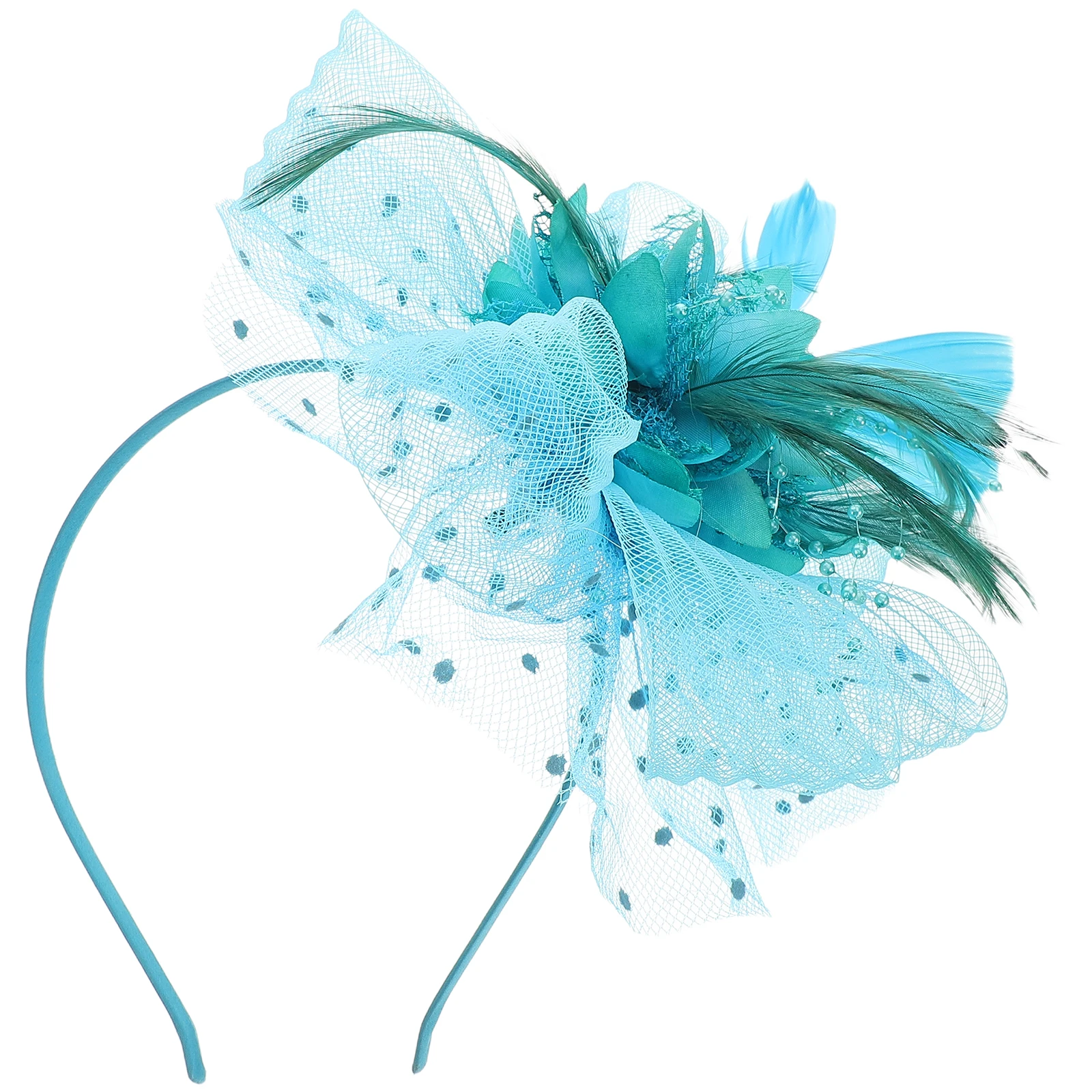 

Retro Head Flower Vintage Wedding Bridal Veil Hair Clips Fascinator Women Headbands Floral Headpiece Retro Hairpiece