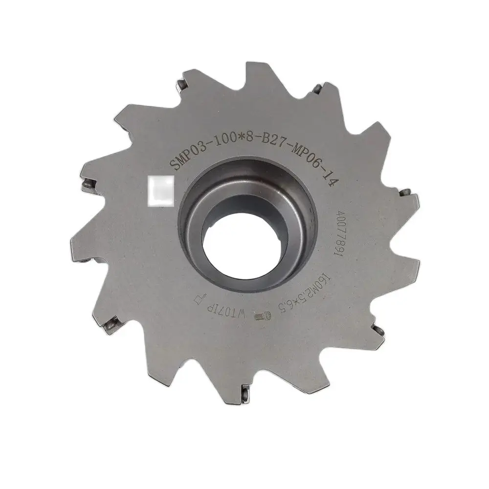 ZCC SMP03-100x8-B27-MP06-14 SMP03 Kr: fresado Indexable con ranura de 90 °