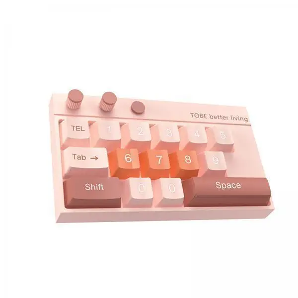 Car Parking Number Sticker Rotatable Privacy Protection Ornament Hidden Keyboard Sign for Easy Phone Contact Display