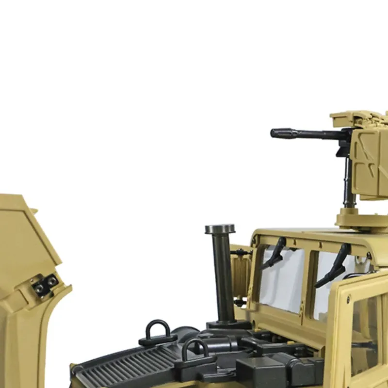 

HG RC 4*4 P408 U.S. Military Vehicle 1/10 Scale Racing Car 2Speed ESC Motor16CH Radio Yellow Color TH15071 TOUCAN DIY Toys