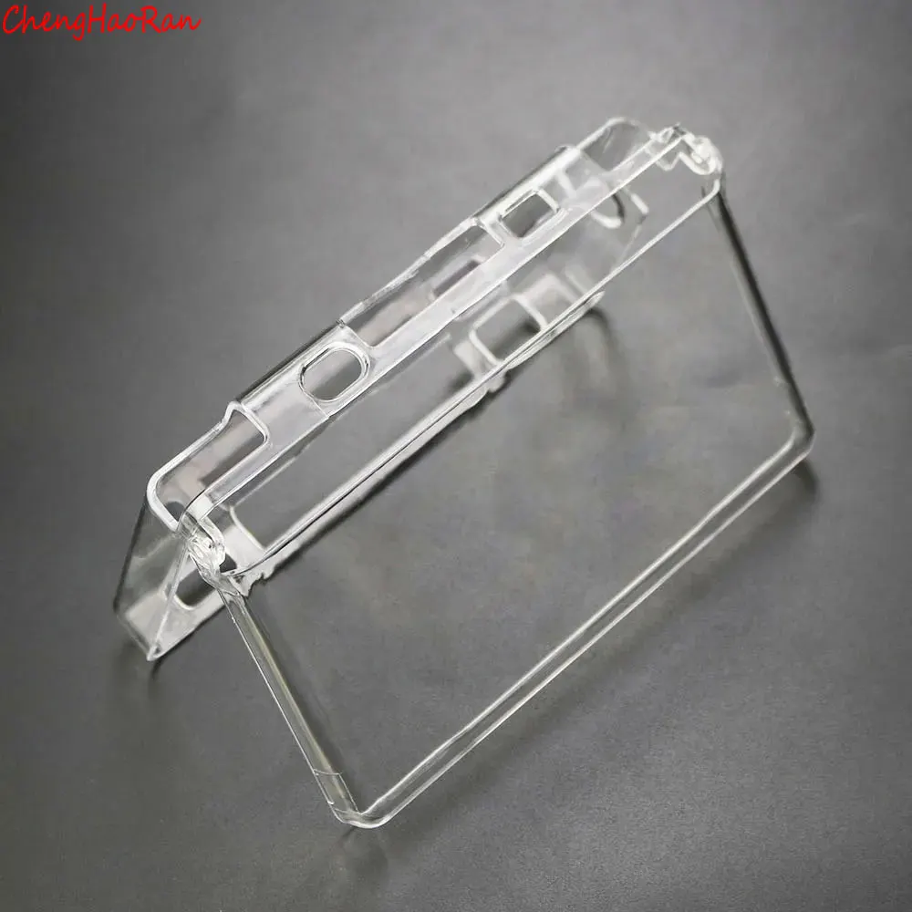 Étui de protection transparent pour PSP PSV GBA SP NDSL DSI NDSi XL 3DS XL, 1 pièce, nouvelle Console 3DS XLLL, coque rigide en plastique et cristal