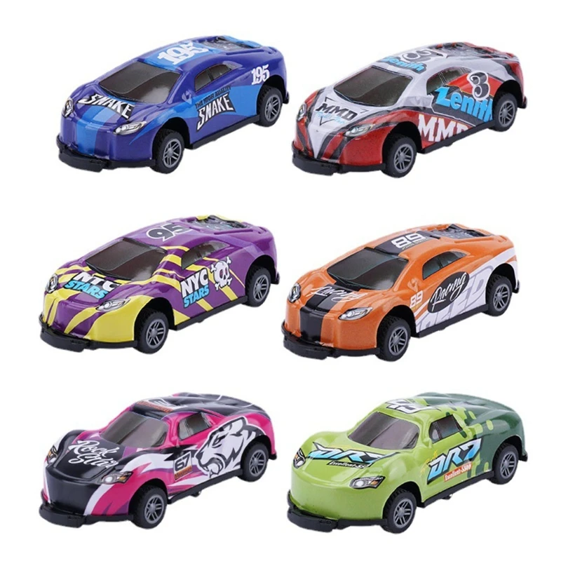 Toy for Cars for Children Pull Back Car Wind Up Vehicle Flying