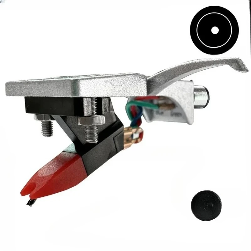 

moving Magnetic Cartridge diamond Stylus and Turntable Headshell 4 Pin Contacts For TechnicsFor Other Turntables body