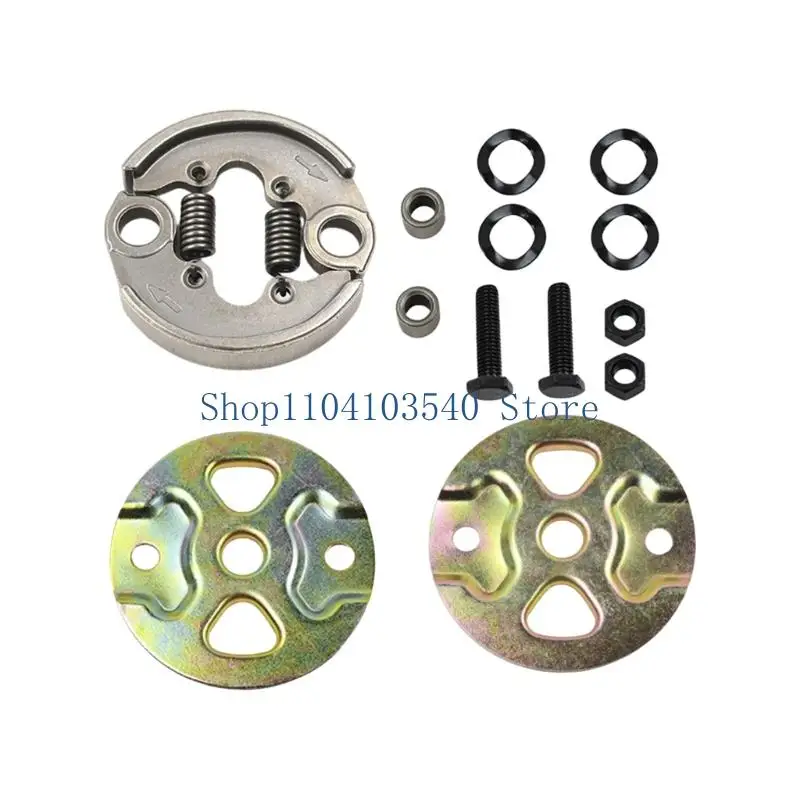 02DC Metal Body Clutch Assembly Part for Garden Equipment Repair, Round Spring Tension Form for Brush Cutter Daily Use