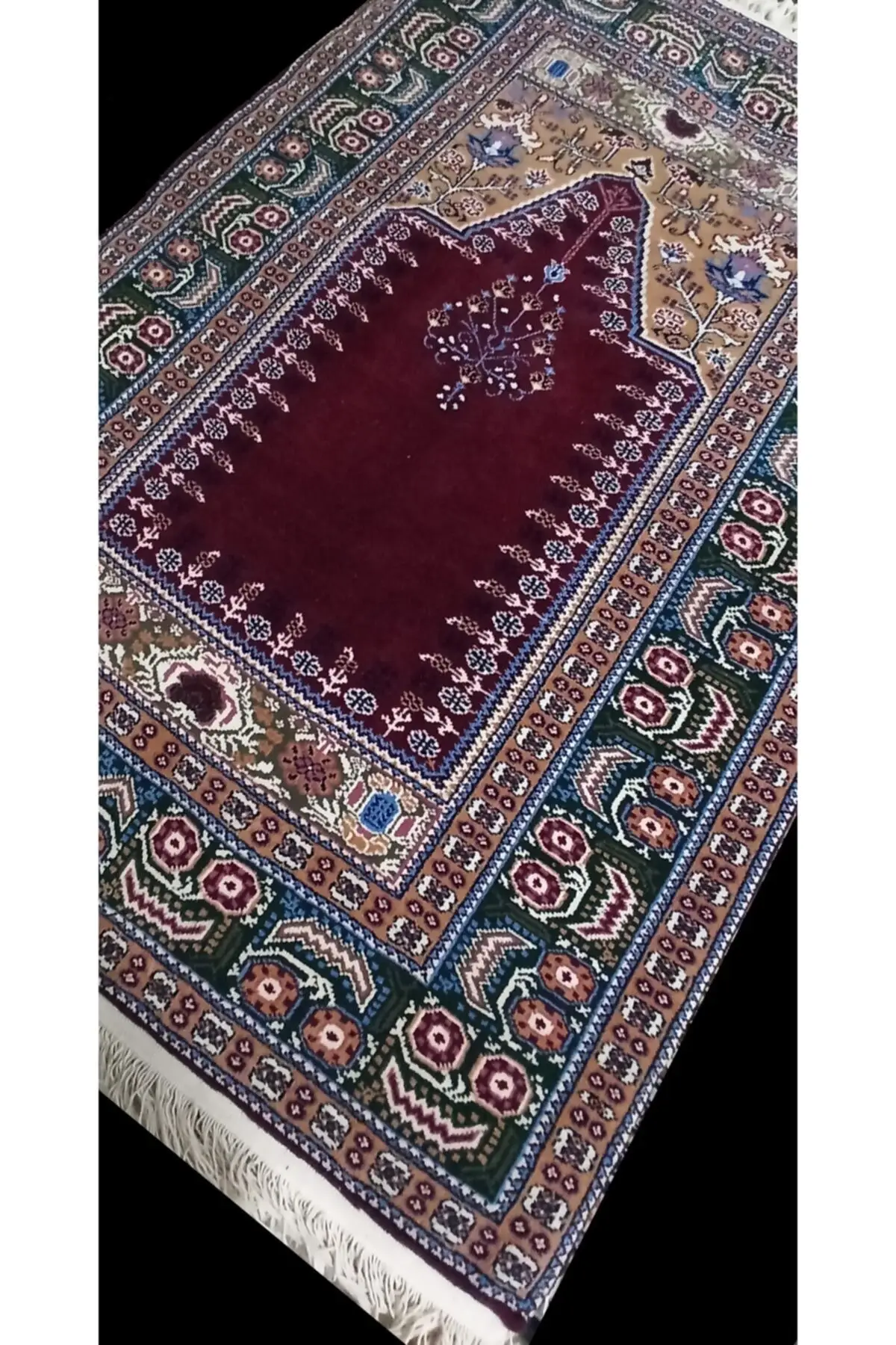 

DOLBOVI mihrapy wool prayer Rug Meditation Rug