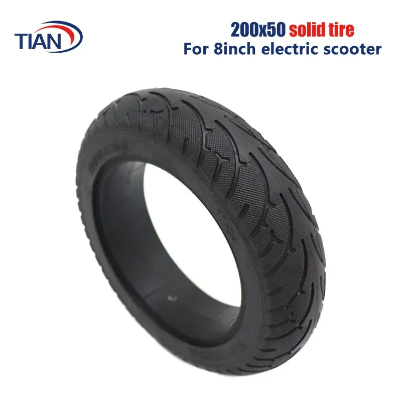 Free shipping Mobility Scooter wheelchair solid tire 200 x 50 (8x2) for Razor E100 E125 E200 Scooter